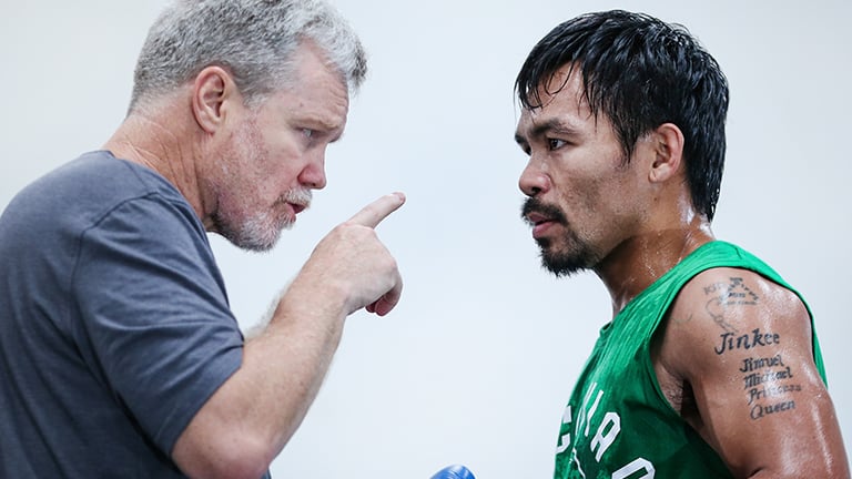 Freddie Roach boxing